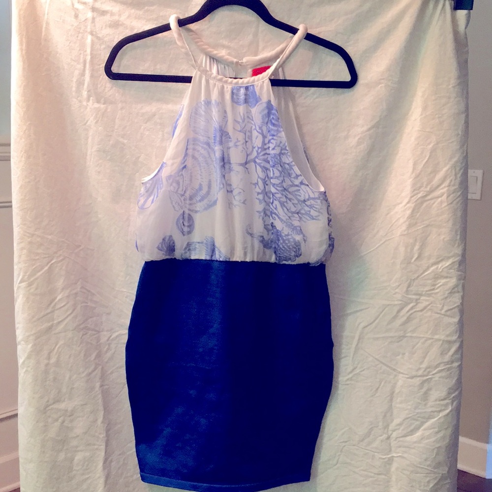 Ocean Themed Body-Con/Party Dress
